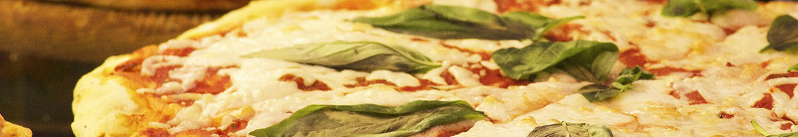 Eating Italian Pizza at Franco's Pizzeria & Italian Restaurant restaurant in Walden, NY.